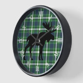 Klassiek groen donker blauw lumberjack patroonpatr (Hoek)