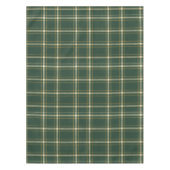Klassiek groen geruit Kerstmis Tafelkleed (Voorkant)