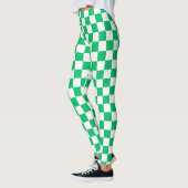 Klassiek groen geruit leggings (Links)