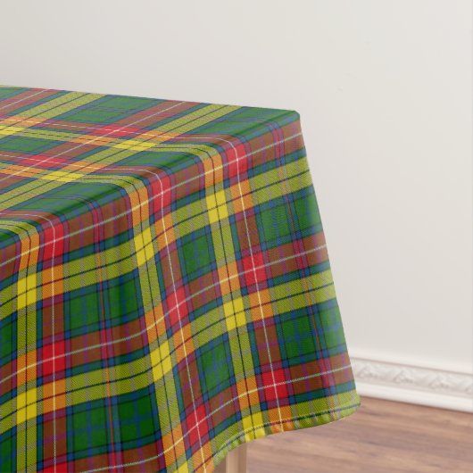 Klassiek Groen Rood Geel Plaid Tafelkleed (Voorbeeld)