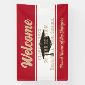 Klassiek! Groot aangepast klasreünie banner (Verticaal)