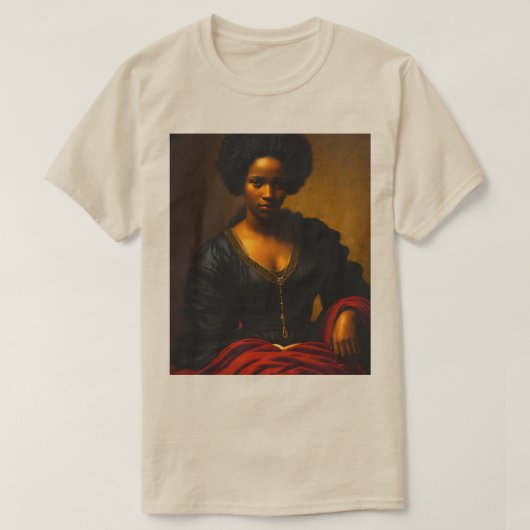 Klassiek haar t-shirt (Design voorkant)
