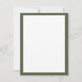 Klassiek Halloween paar uilen zittend nacht maan Kaart (Achterkant)