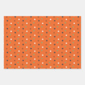 Klassiek halloween patroon inpakpapier vel (Voorkant 3)