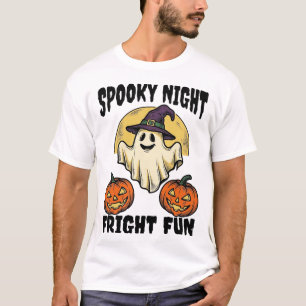 Klassiek Halloween Spoken Verschrikkelijke Pompoen T-shirt