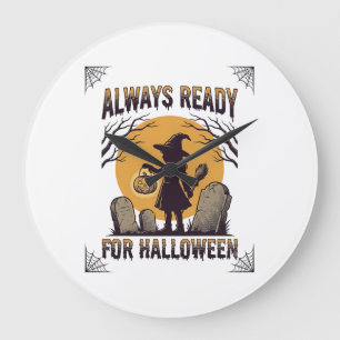 Klassiek Halloween T-shirt voor fans van spookseiz Grote Klok