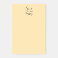 Klassiek handschrift Elegante naam Beige kleur