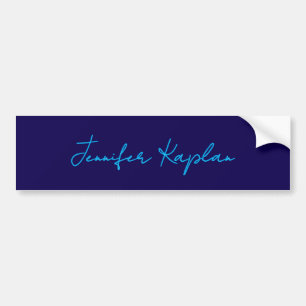 Klassiek handschrift Minimalistisch Professioneel Bumpersticker