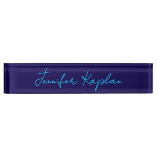 Klassiek handschrift Minimalistisch Professioneel Naambordje