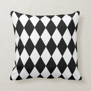 Klassiek Harlequin Diamond Patroon Kussen