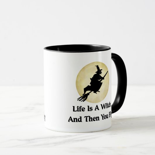 Klassiek heks Gezegde Mok (Voorkant rechts)