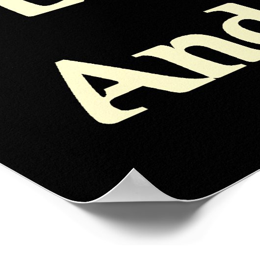 Klassiek heks Gezegde Poster (Hoek)