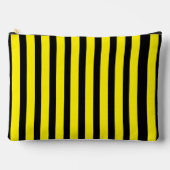 Klassiek Helder Geel en Zwart Gestreept Etui (Voorkant)