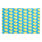 Klassiek Helder Geel Lemon Slice Patroon Kussensloop (Achterkant)