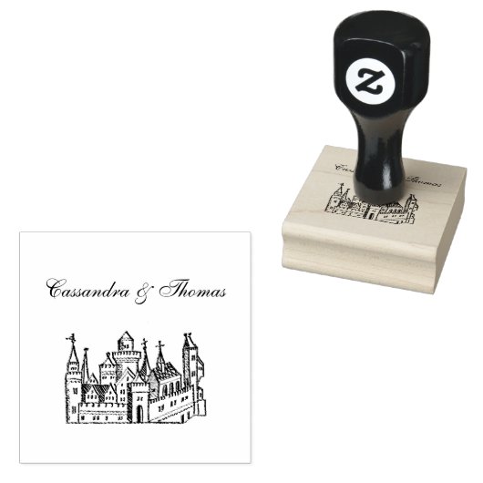 Klassiek Heraldisch Wapen #2 Crest Rubberstempel (Gestempeld)