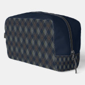 Klassiek herenmonogram | Gepersonaliseerd Toilettasje (Rechterhoek)