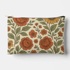 Klassiek Herfst Bloempatroon – Rustische Botanisch Etui