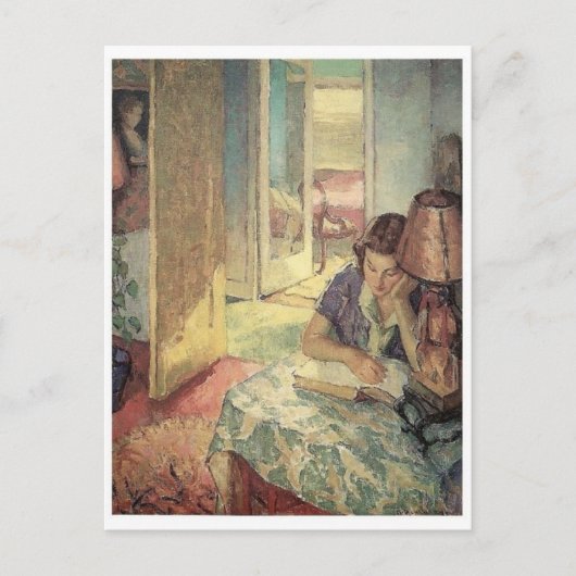 Klassiek het Schilderen Briefkaart (Voorkant)