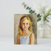 Klassiek het Schilderen Briefkaart (Staand voorkant)