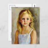 Klassiek het Schilderen Briefkaart (Voorkant / Achterkant)