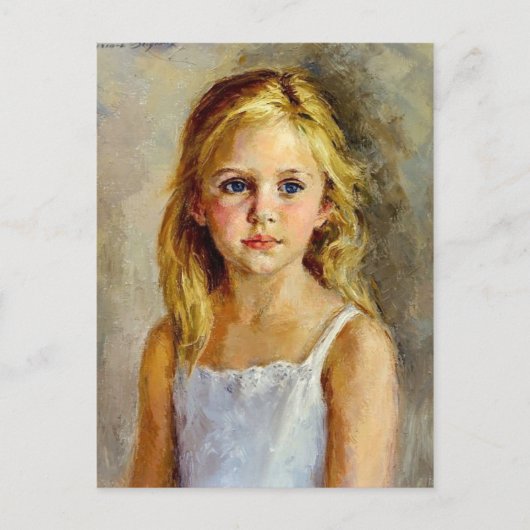 Klassiek het Schilderen Briefkaart (Voorkant)