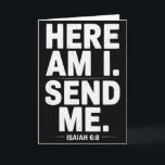 Klassiek Hier ben ik Zend Mij Missie Team Zendings Kaart<br><div class="desc">Klassiek Hier ben ik Zend Mij Missie Team Missie Reis</div>