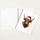 Klassiek Highland Koe Kerstdesign met Sinterklaas Planner (Display)