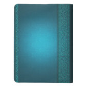 Klassiek Hoesje Traditioneel annament Turquoise Extra Groot Moleskine Notitieboekje (Achterkant)