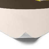 Klassiek HOGWARTS™ Gestempeld Wapen Poster (Hoek)