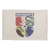 Klassiek HOGWARTS™ Gestempeld Wapenembleem Kussensloop (Achterkant)