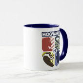 Klassiek HOGWARTS™ Gestempeld Wapenembleem Mok (Voorkant rechts)