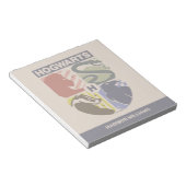 Klassiek HOGWARTS™ met gestempeld wapen Notitieblok (Schuin)