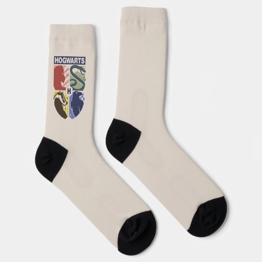 Klassiek HOGWARTS™ met gestempeld wapen Sokken (Rechts)