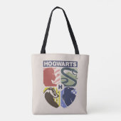 Klassiek HOGWARTS™ met gestempeld wapen Tote Bag (Achterkant)