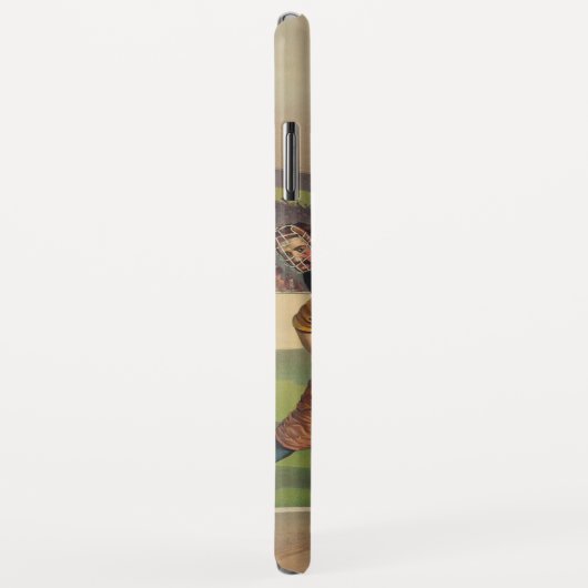 Klassiek Honkbal Case-Mate iPhone Case (Achterkant/rechts)