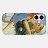 Klassiek honkbal, kinderen, jongens die sporten Case-Mate iPhone case (Achterkant (horizontaal))