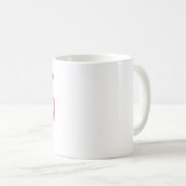 Klassiek honkbalembleem koffiemok (Voorkant rechts)