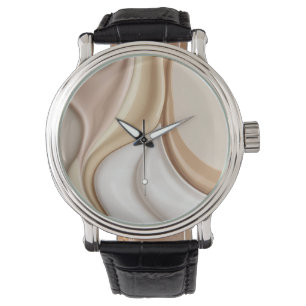 Klassiek horloge in stijlvolle abstracte vormgevin
