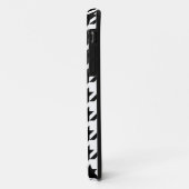 Klassiek Houndstooth Patroon iPhone 5 Hoesje (Achterkant/links)