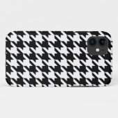 Klassiek Houndstooth Patroon iPhone 5 Hoesje (Achterkant (horizontaal))