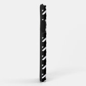 Klassiek Houndstooth Patroon iPhone 5 Hoesje (Achterkant/rechts)
