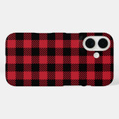 Klassiek houtvester geruit patroon Case-Mate iPhone case (Achterkant (horizontaal))