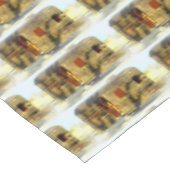  klassiek ingeweven houtcaravan tafelkleed (Gekanteld)