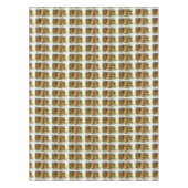  klassiek ingeweven houtcaravan tafelkleed (Voorkant)