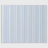Klassiek inpakpapier blauw & wit gestreept (Vlak)