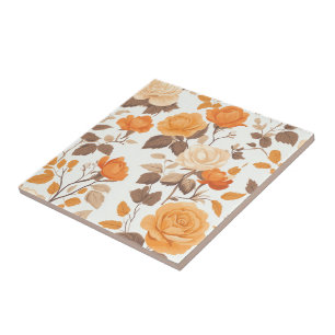 Klassiek interieurontwerp roze keramische tegels tegeltje