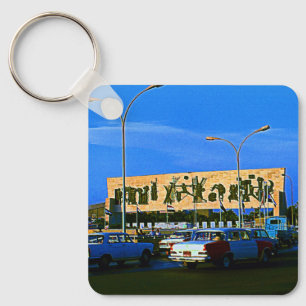 Klassiek Irak Bagdad tahrirplein  Sleutelhanger
