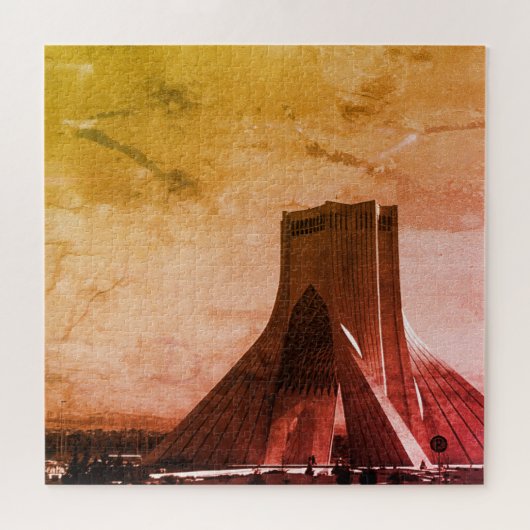 Klassiek Iran teheran Azadi Plein Legpuzzel (Horizontaal)