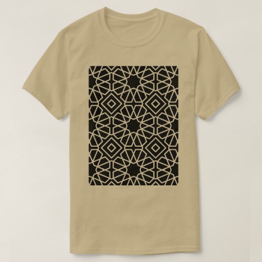 klassiek islamitisch patroon t-shirt (Design voorkant)
