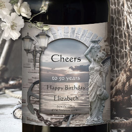 Klassiek Italiaans etiket van de nodulaire wijn